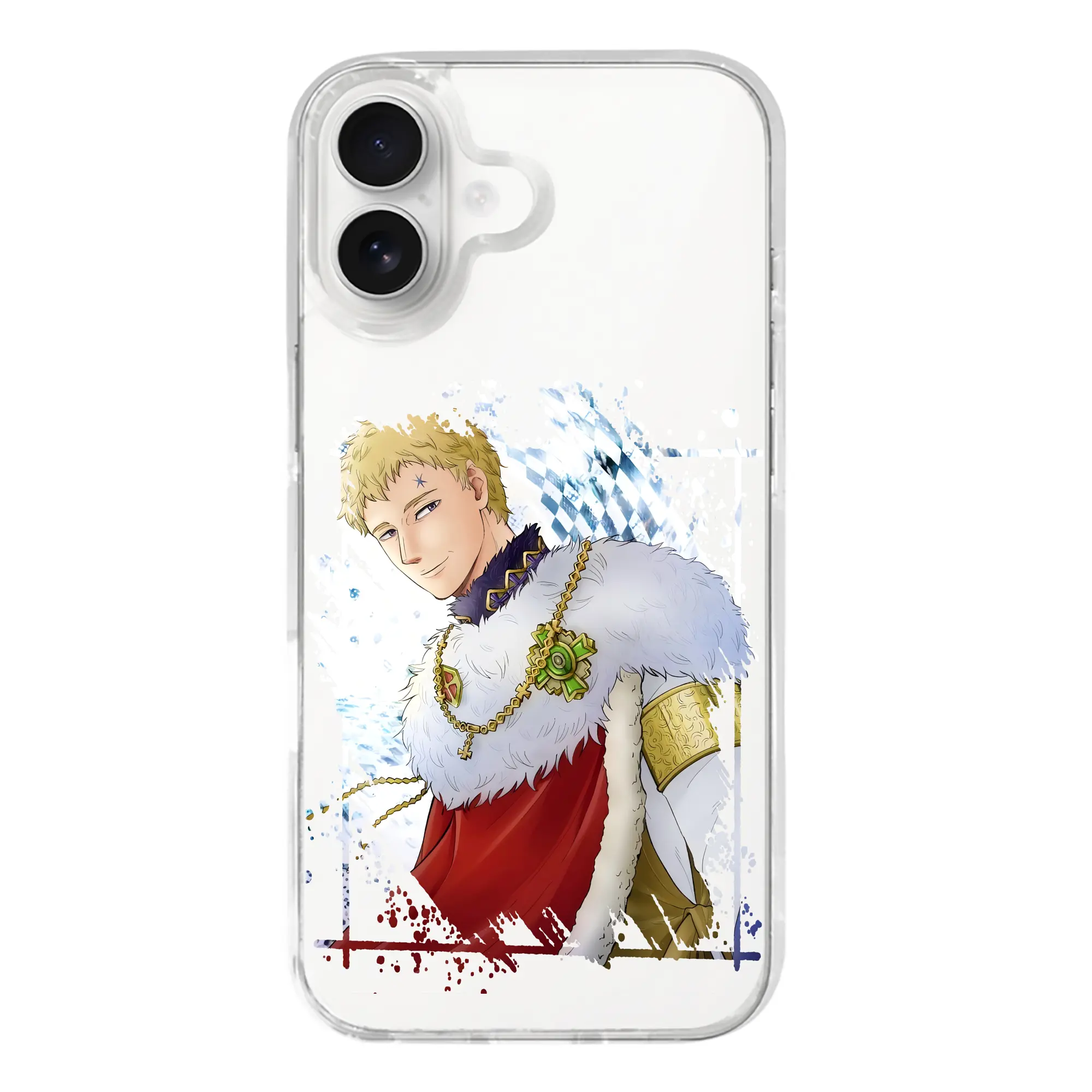 ブラッククローバー グッズ ユリウス・ノヴァクロノ - iPhone 17シリーズ 透明スマホケース – 薄型・耐衝撃・精密フィット保護カバー